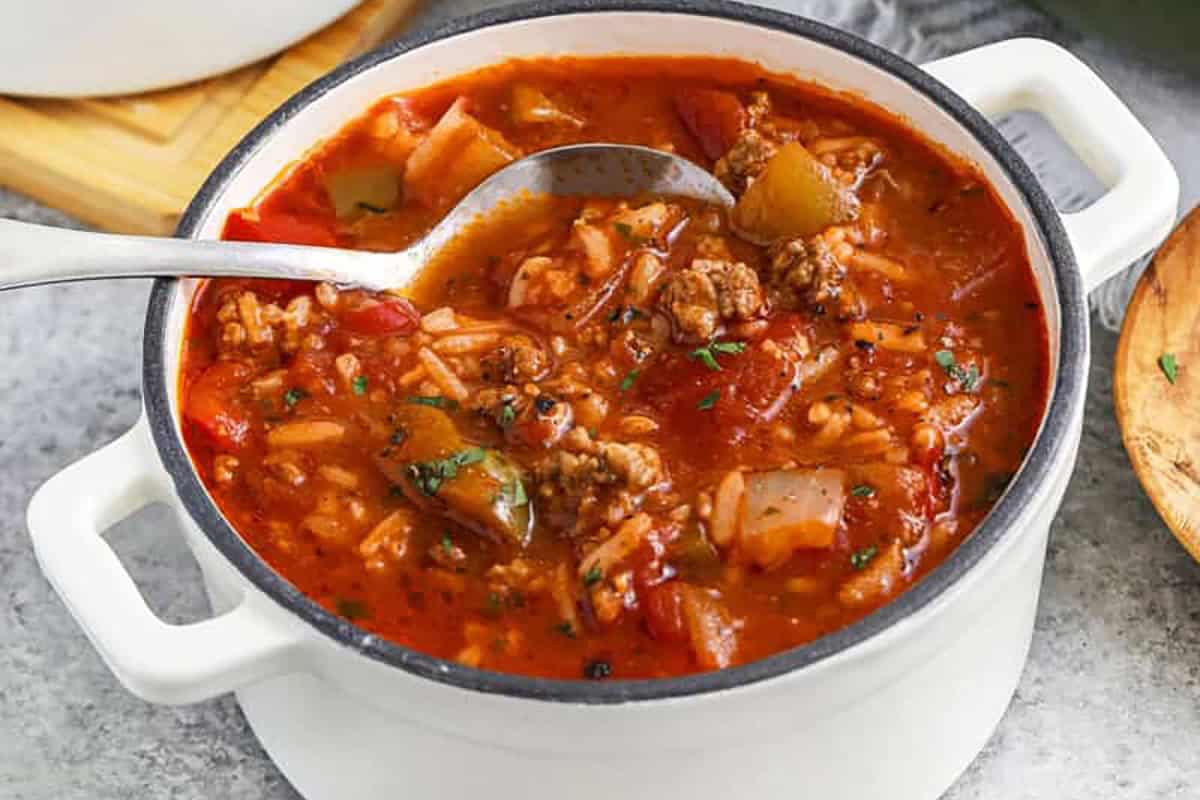 Easy Stuffed Pepper Soup: One-Pot Comfort for Busy Nights